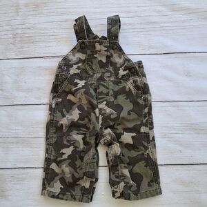Please Mum Newborn Camo Overalls Cotton